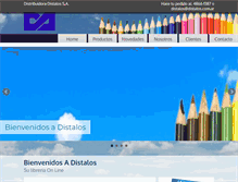 Tablet Screenshot of distalos.com.ar